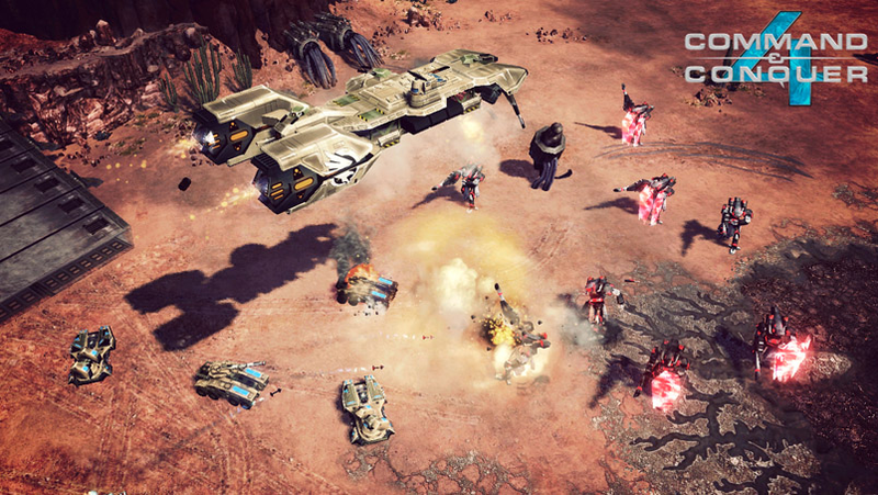 Illustration for article titled Command & Conquer 4 Crawler Moves Out